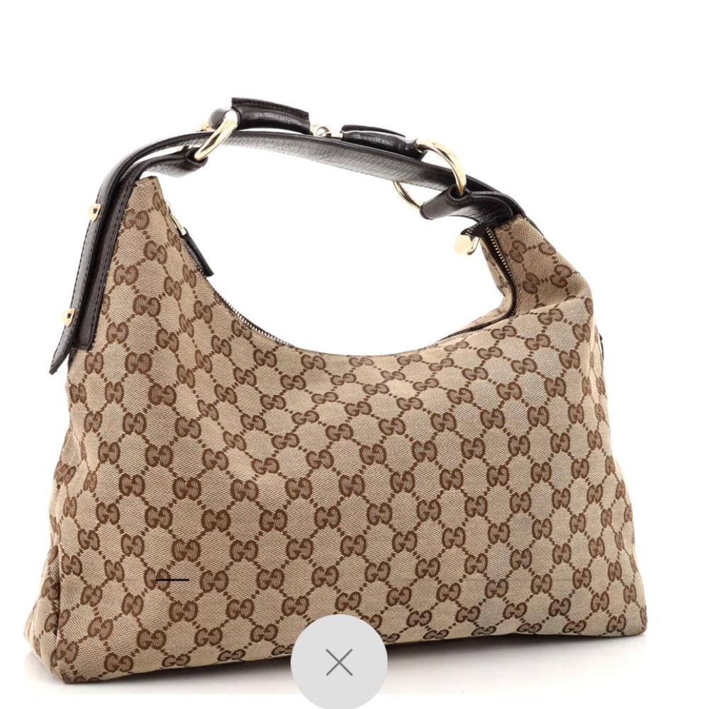 Gucci Horsebit Hobo GG Canvas Medium